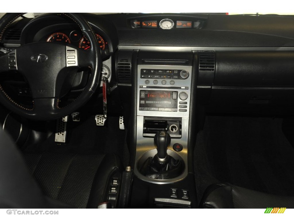 2006 Infiniti G 35 Coupe Graphite Dashboard Photo #52645862