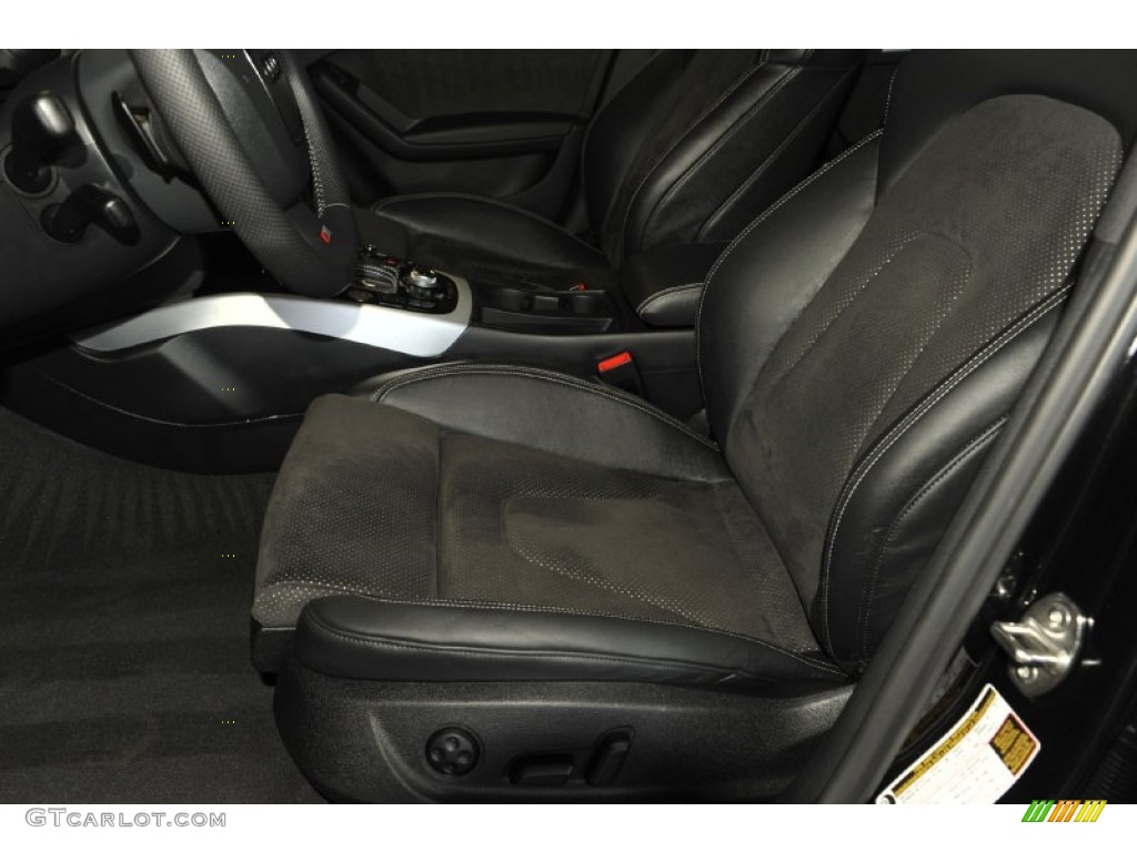 Black Interior 2011 Audi A4 2.0T quattro Avant Photo #52646180