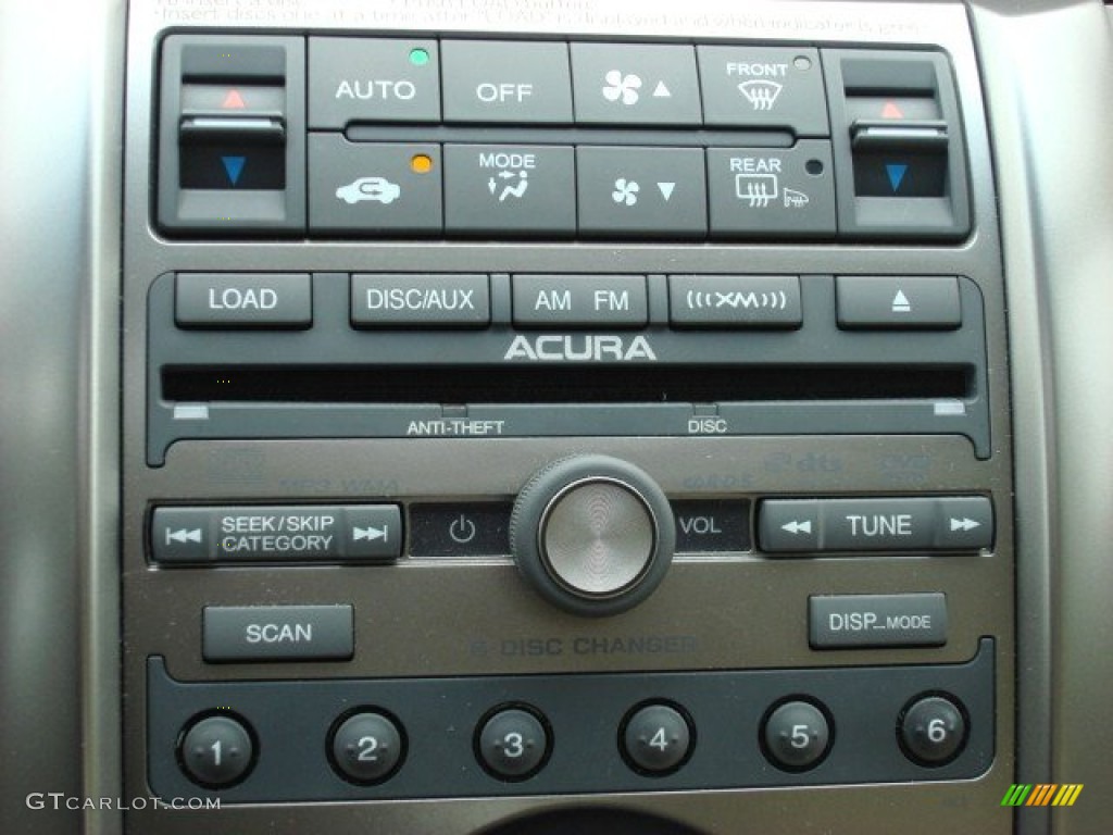 2009 Acura RL 3.7 AWD Sedan Controls Photo #52646210