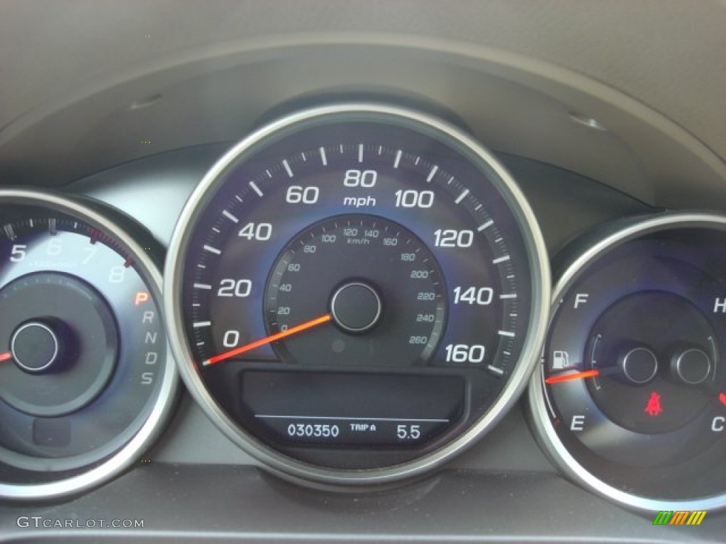 2009 Acura RL 3.7 AWD Sedan Gauges Photo #52646300