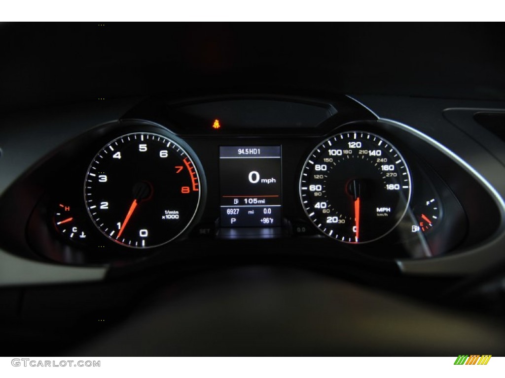 2011 Audi A4 2.0T quattro Avant Gauges Photo #52646837