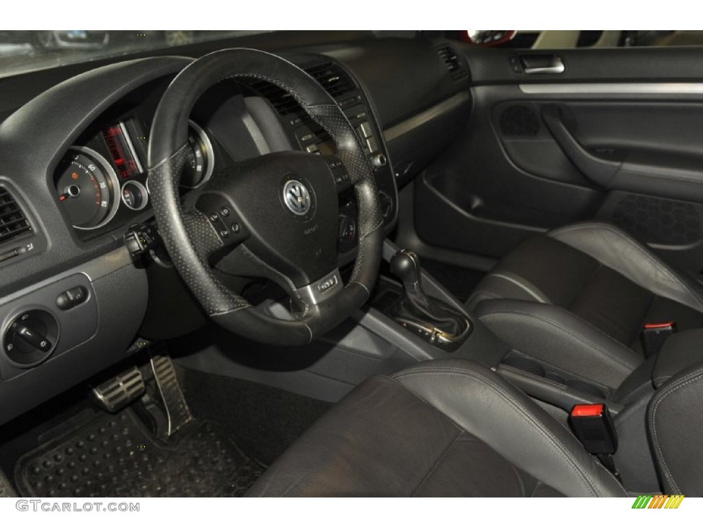 Anthracite Black Interior 2008 Volkswagen GTI 4 Door Photo #52646987