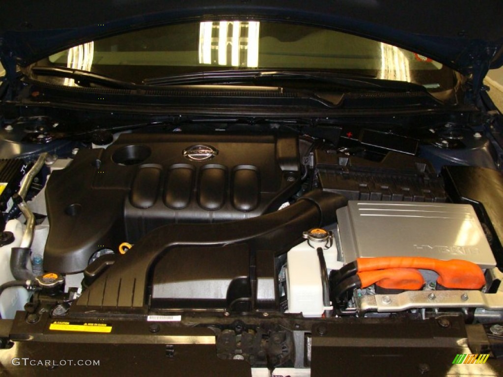 2010 Nissan Altima Hybrid 2.5 Liter GDI DOHC 16-Valve CVTCS 4 Cylinder Gasoline/Electric Hybrid Engine Photo #52647803