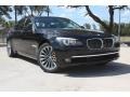 2012 Black Sapphire Metallic BMW 7 Series 740Li Sedan  photo #1
