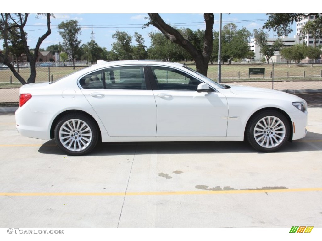 Alpine White 2012 BMW 7 Series 750i Sedan Exterior Photo #52648703