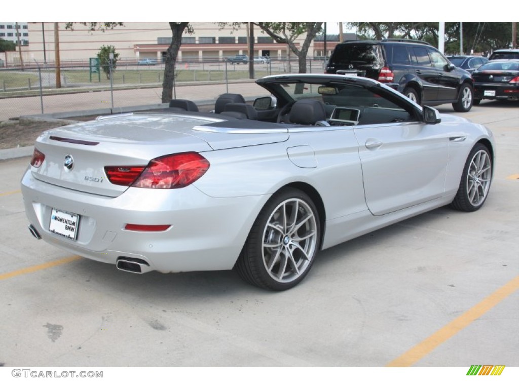 Titanium Silver Metallic 2012 BMW 6 Series 650i Convertible Exterior Photo #52649498