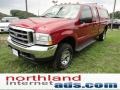 Red Clearcoat - F250 Super Duty XLT SuperCab 4x4 Photo No. 4