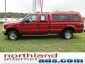 Red Clearcoat - F250 Super Duty XLT SuperCab 4x4 Photo No. 5