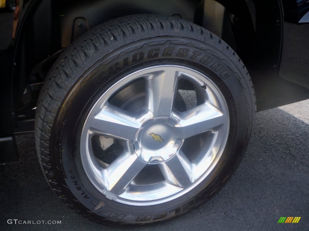 2011 Avalanche LTZ 4x4 - Black / Ebony photo #9