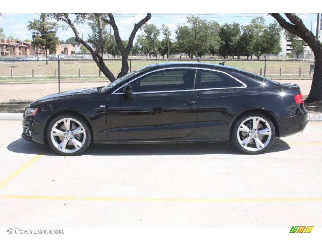 Brilliant Black 2011 Audi A5 2.0T quattro Coupe Exterior Photo #52650461