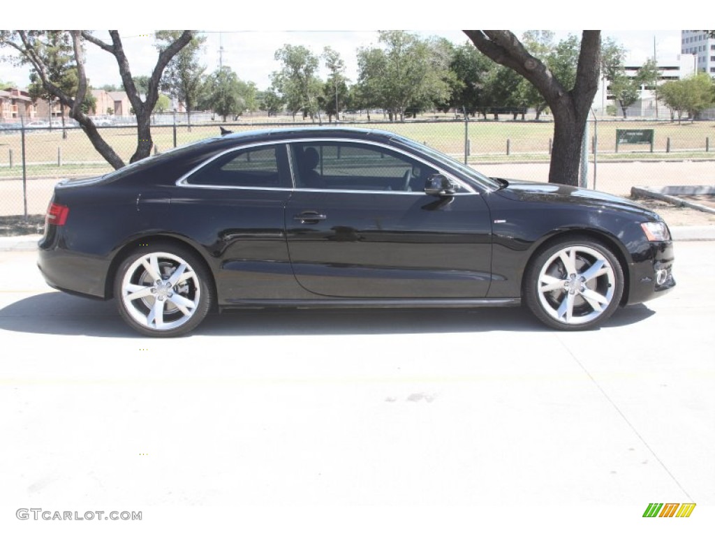 Brilliant Black 2011 Audi A5 2.0T quattro Coupe Exterior Photo #52650500