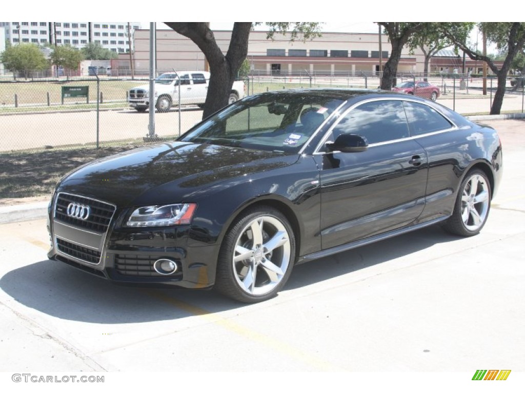 2011 A5 2.0T quattro Coupe - Brilliant Black / Black photo #11