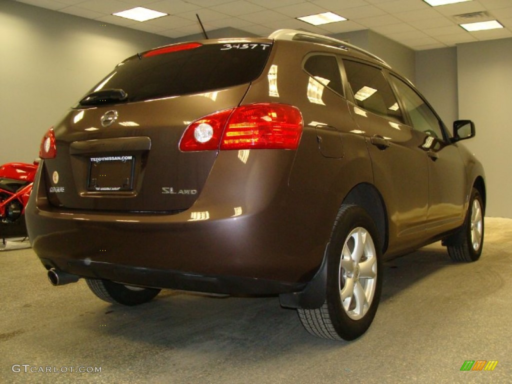 2008 Rogue SL AWD - Iridium Graphite Metallic / Black photo #4