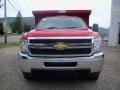 Victory Red - Silverado 3500HD Regular Cab 4x4 Chassis Dump Truck Photo No. 2