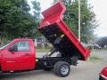 Victory Red - Silverado 3500HD Regular Cab 4x4 Chassis Dump Truck Photo No. 11