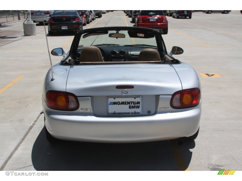 1999 MX-5 Miata LP Roadster - Highlight Silver Metallic / Tan photo #3
