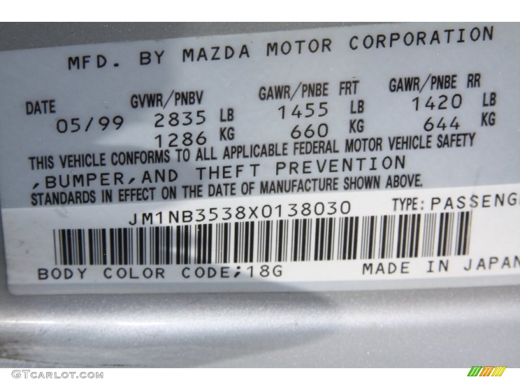 1999 MX-5 Miata LP Roadster - Highlight Silver Metallic / Tan photo #8