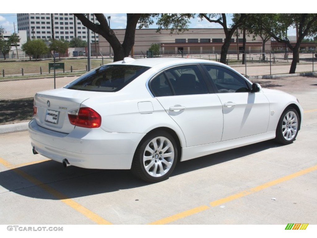 2008 3 Series 335i Sedan - Alpine White / Cream Beige photo #3