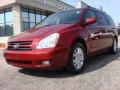 2007 Claret Red Kia Sedona EX  photo #1