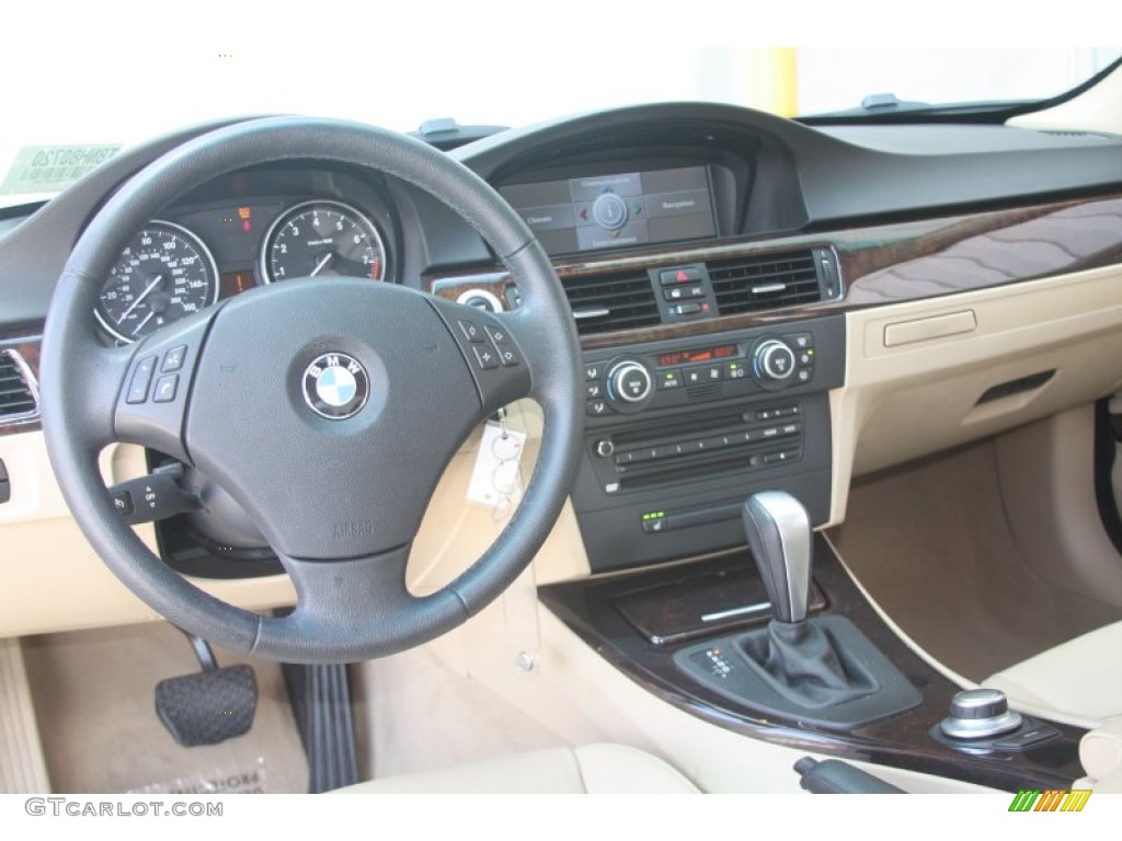 2008 3 Series 335i Sedan - Alpine White / Cream Beige photo #33