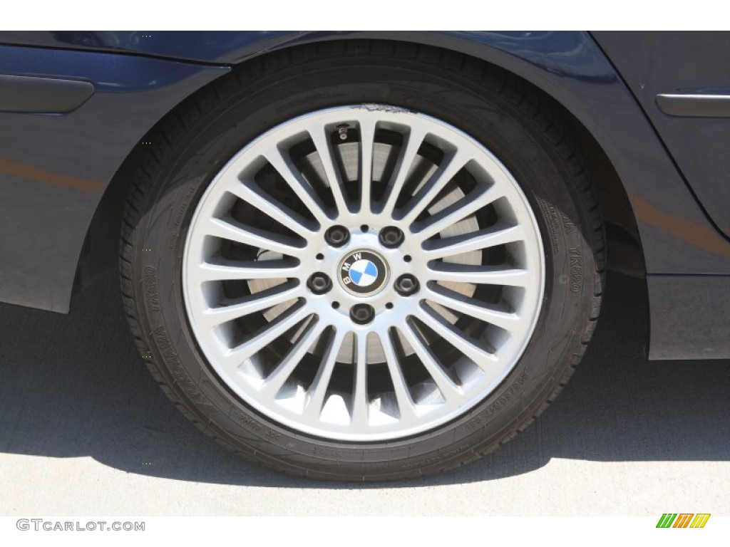 2002 3 Series 330i Sedan - Orient Blue Metallic / Sand photo #9