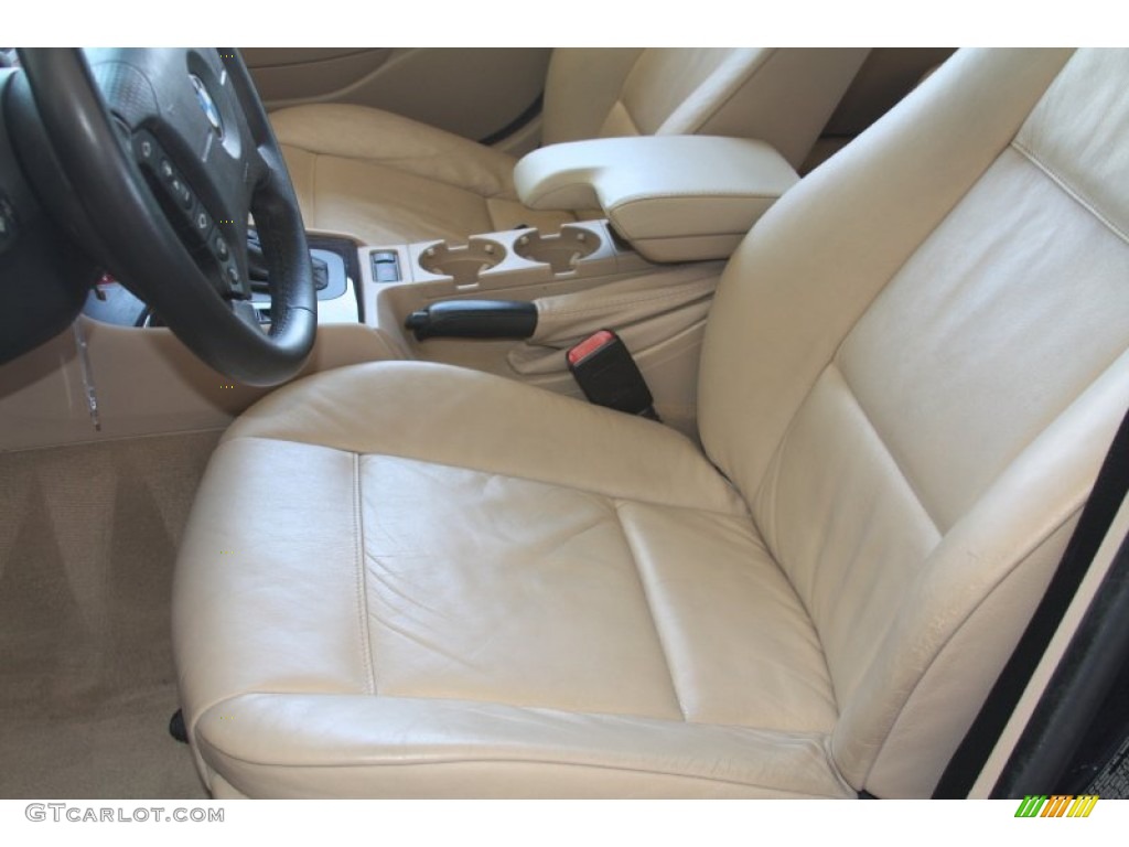 2002 3 Series 330i Sedan - Orient Blue Metallic / Sand photo #14