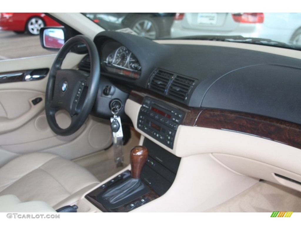 2002 3 Series 330i Sedan - Orient Blue Metallic / Sand photo #35