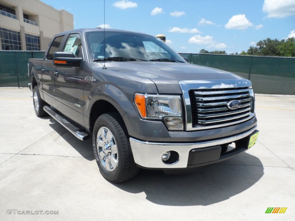 2011 F150 XLT SuperCrew - Sterling Grey Metallic / Steel Gray photo #1