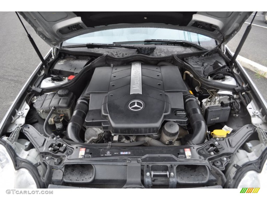 2003 Mercedes-Benz CLK 500 Coupe 5.0 Liter SOHC 24-Valve V8 Engine Photo #52653356
