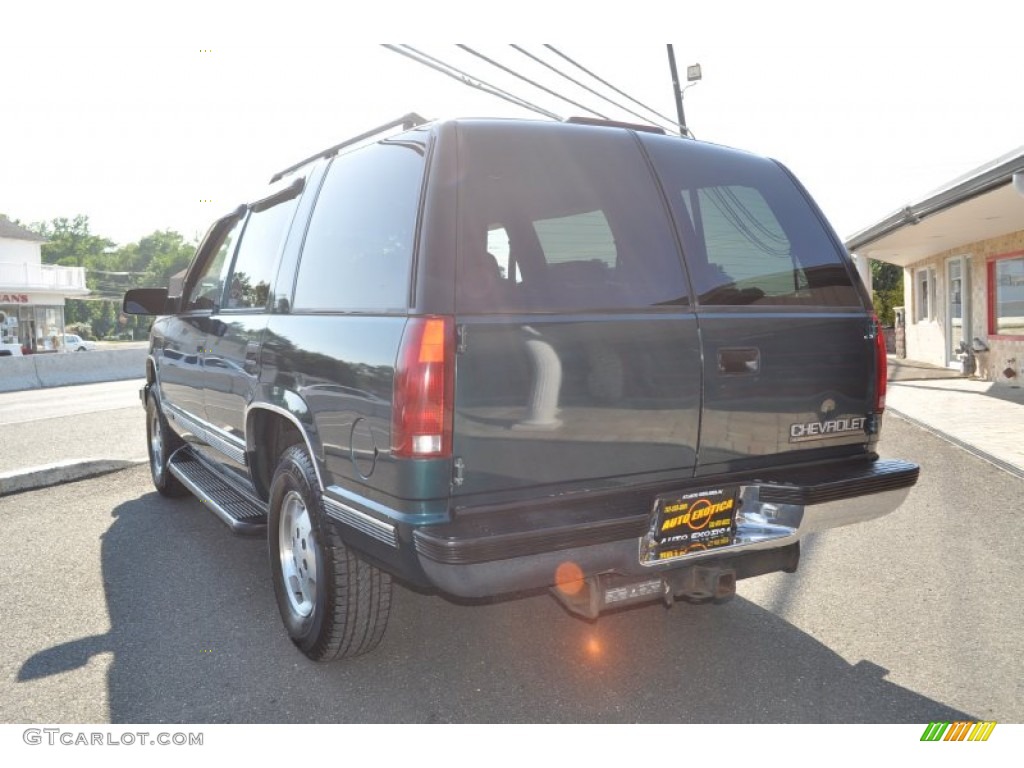 1995 Tahoe LS 4x4 - Emerald Green Metallic / Tan photo #2