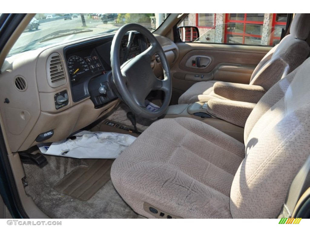 1995 Tahoe LS 4x4 - Emerald Green Metallic / Tan photo #5