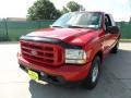 2003 Red Clearcoat Ford F250 Super Duty XLT SuperCab  photo #7