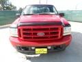 2003 Red Clearcoat Ford F250 Super Duty XLT SuperCab  photo #8