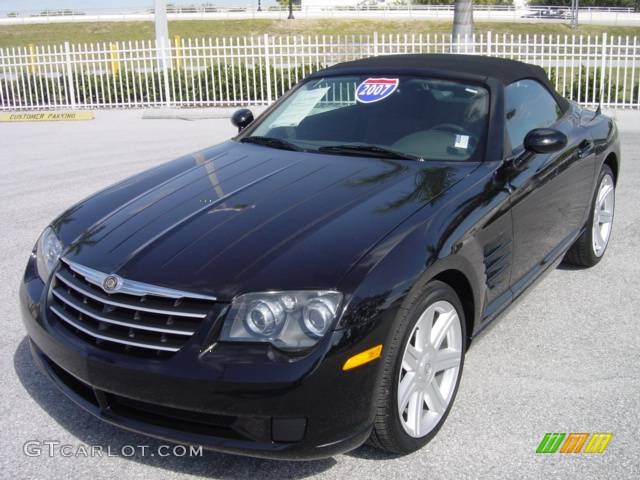 Black 2007 Chrysler Crossfire Roadster Exterior Photo #526547