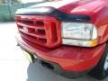 2003 Red Clearcoat Ford F250 Super Duty XLT SuperCab  photo #12