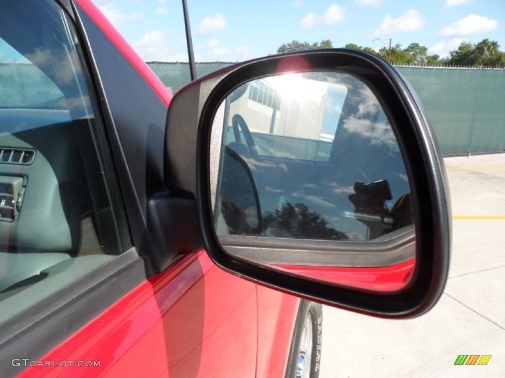 2003 F250 Super Duty XLT SuperCab - Red Clearcoat / Medium Flint Grey photo #19