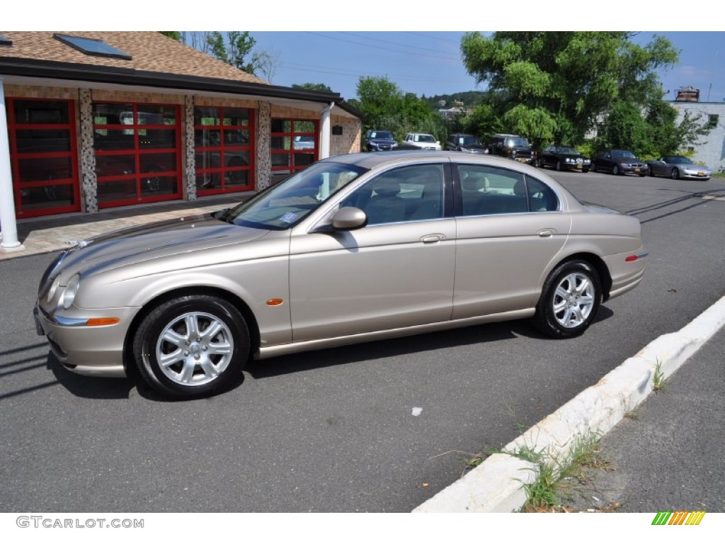 Topaz Metallic 2004 Jaguar S-Type 3.0 Exterior Photo #52655108
