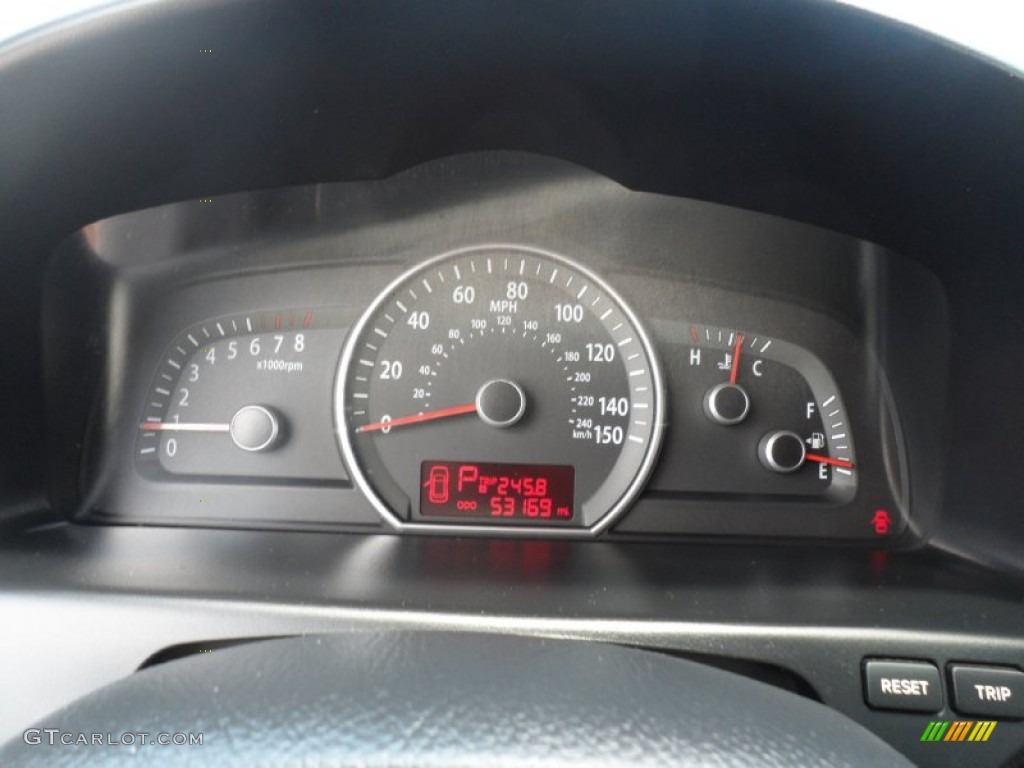 2009 Kia Borrego LX Gauges Photos