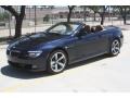 2008 Monaco Blue Metallic BMW 6 Series 650i Convertible  photo #12