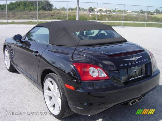 Black 2007 Chrysler Crossfire Roadster Exterior Photo #526557