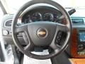 Ebony 2008 Chevrolet Suburban 1500 LTZ Steering Wheel