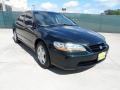 1998 Dark Emerald Pearl Honda Accord EX V6 Sedan  photo #1