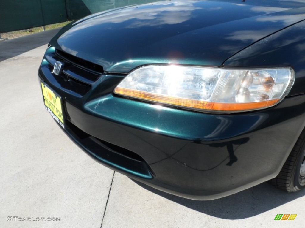 1998 Accord EX V6 Sedan - Dark Emerald Pearl / Ivory photo #11