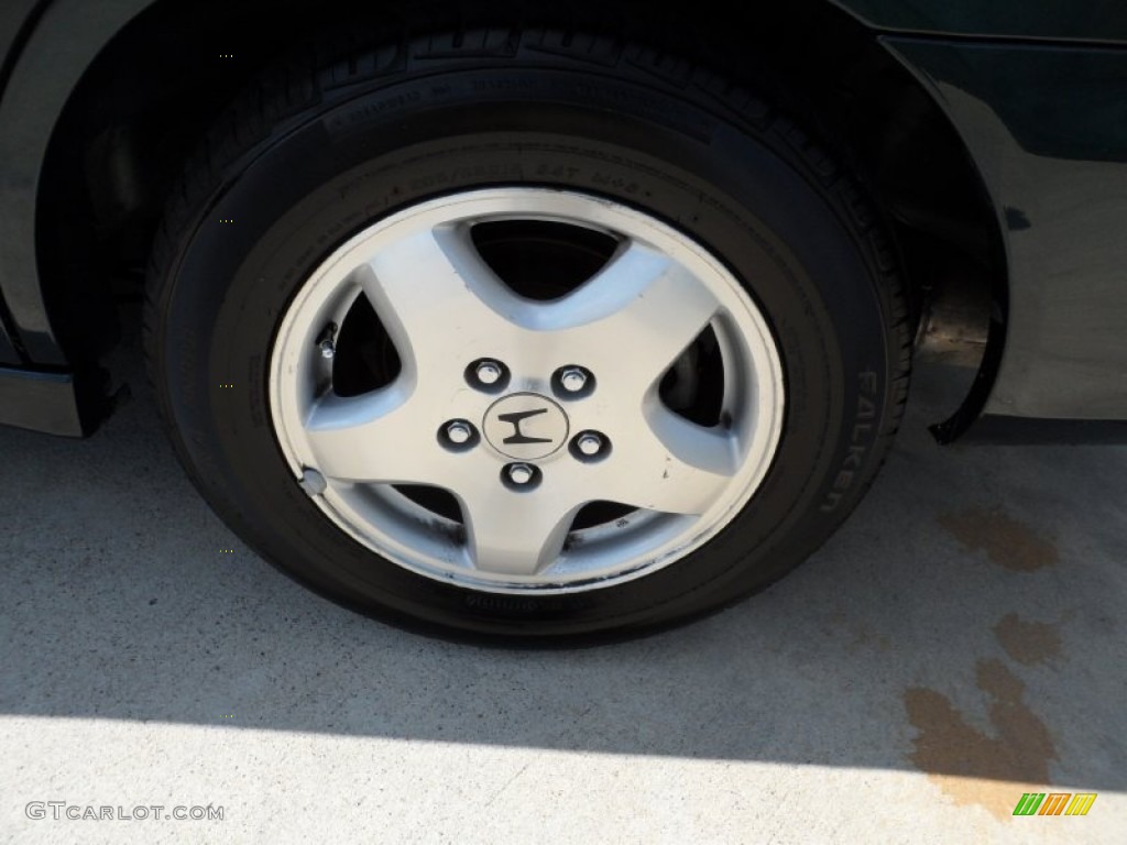 1998 Accord EX V6 Sedan - Dark Emerald Pearl / Ivory photo #14