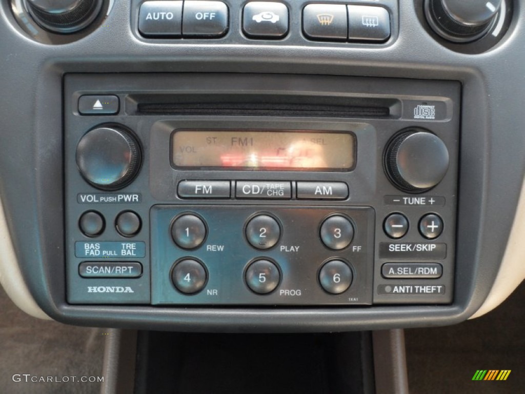 1998 Honda Accord EX V6 Sedan Controls Photos