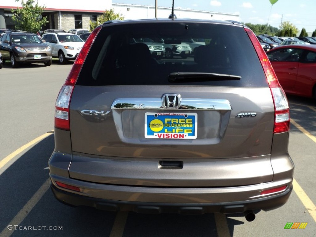 2010 CR-V EX-L AWD - Urban Titanium Metallic / Black photo #9