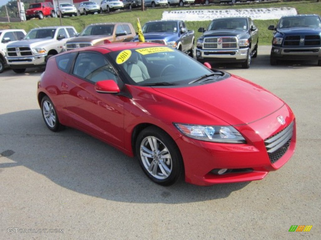 Milano Red 2011 Honda CR-Z EX Sport Hybrid Exterior Photo #52659912