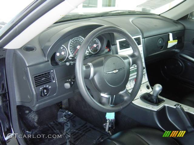 2007 Chrysler Crossfire Roadster Dark Slate Gray Dashboard Photo #526602