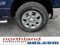 2011 Dark Blue Pearl Metallic Ford F150 XLT SuperCrew 4x4  photo #9