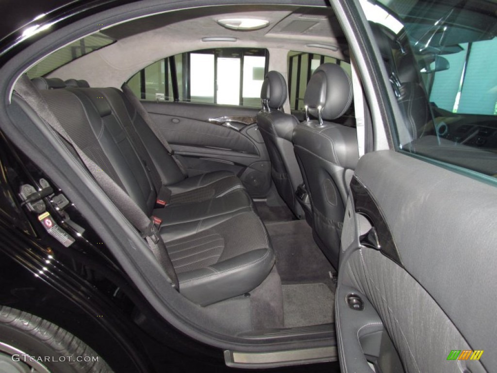 Charcoal Interior 2004 Mercedes-Benz E 55 AMG Sedan Photo #52661520
